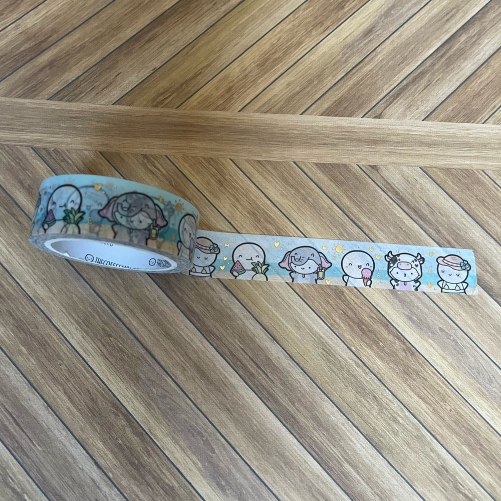 Coffee Monsterz Co Summer Washi Tape